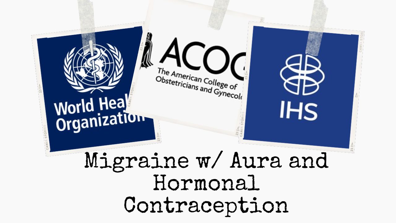 What Do the Guidelines Say About Hormonal Contraception and Migraine with Aura?