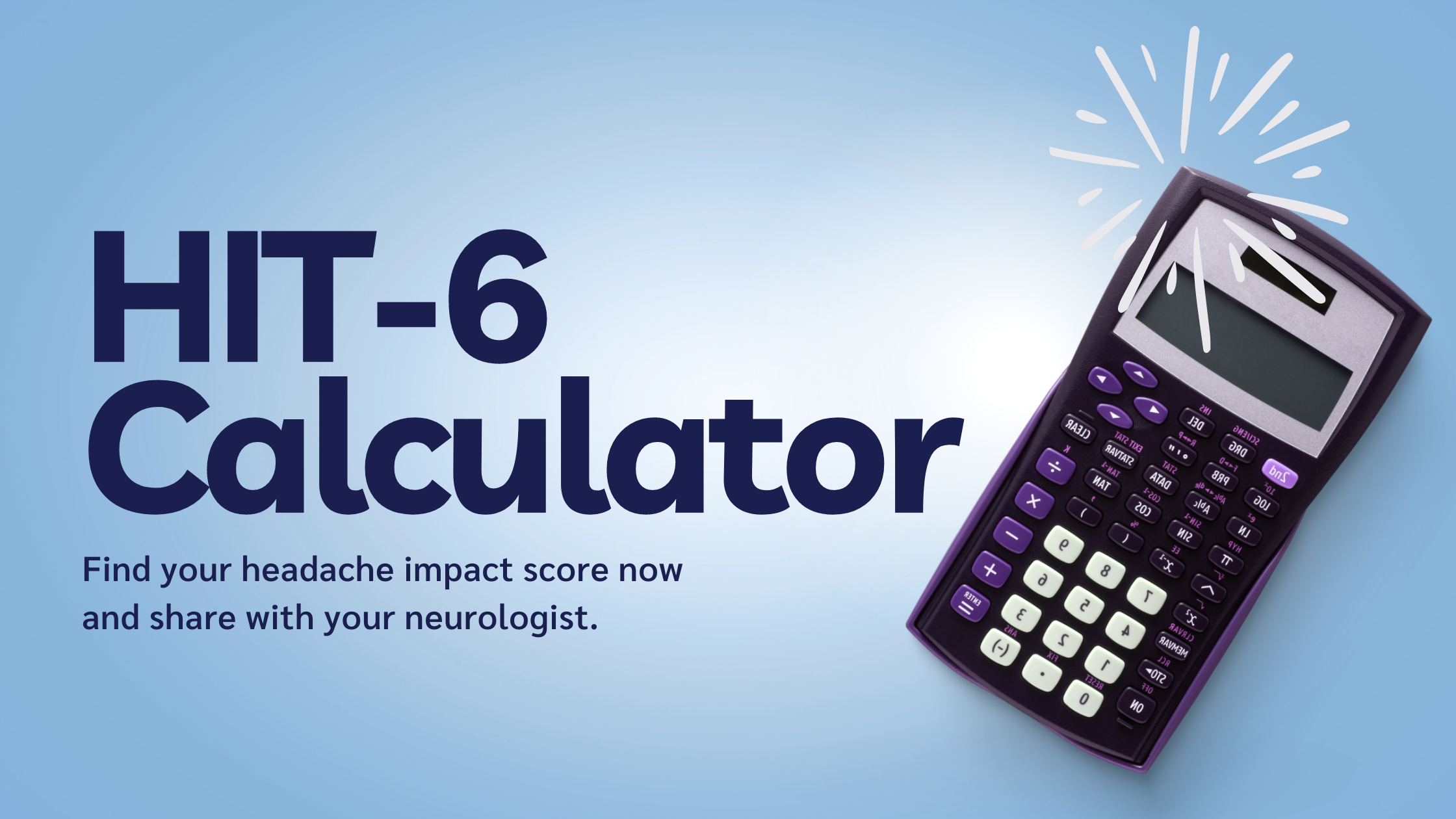 Headache Impact Test (HIT-6)
