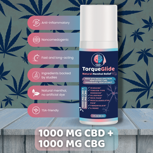 TorqueGlide (Now with 1000 mg CBD BSO + 1000 mg CBG)