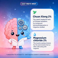 Crown Cooling Roll-On — Headache & Tension Relief, Menthol + Eastern Herbs, Lavender-Free (10mL) | Cerebral Torque