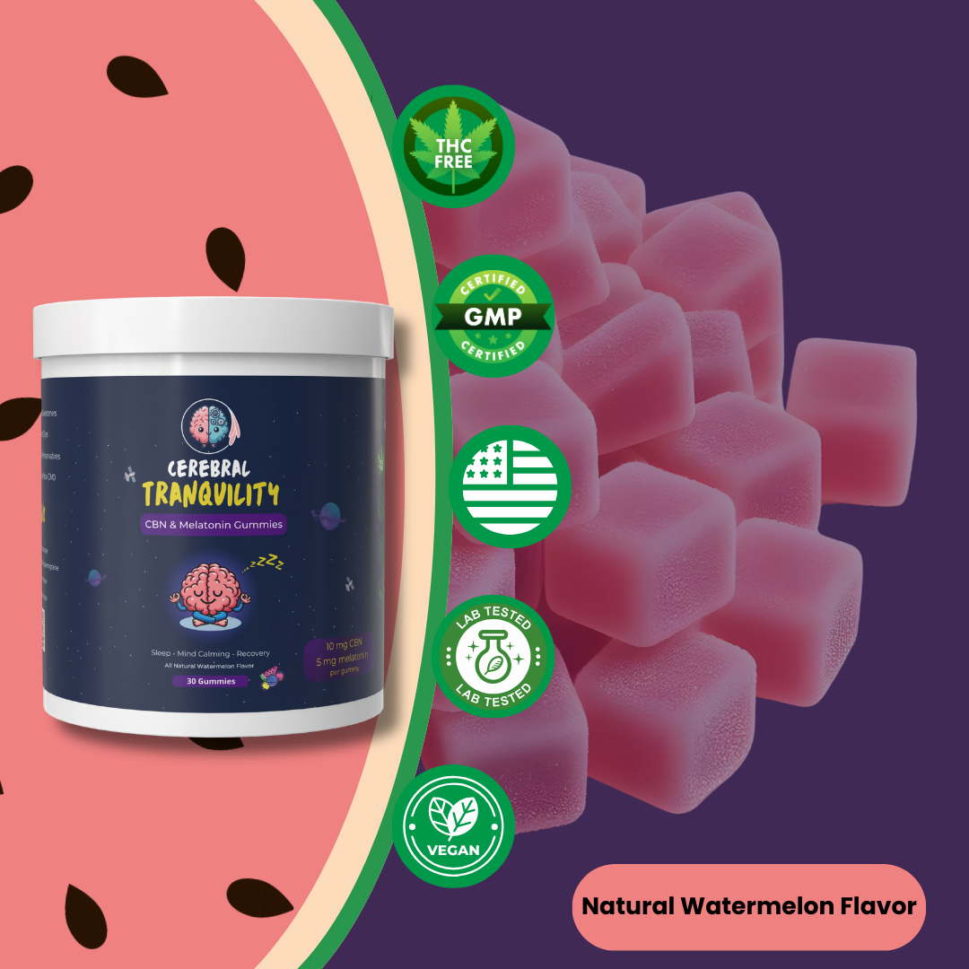 Cerebral Tranquility - Sleep Support Gummies